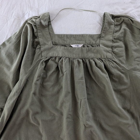 Terra & Sky Peasant Top - Picture 3 of 11